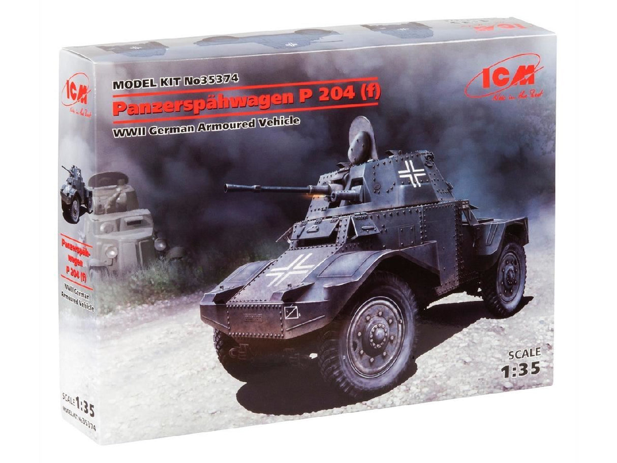 Icm Panzerspähwagen P 204 (F), Wwii German Armoured Vehicle