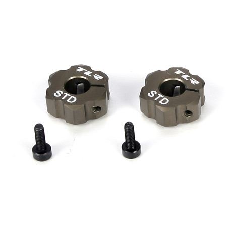 TLR Rear Hex, Standard Width, Aluminum: 22