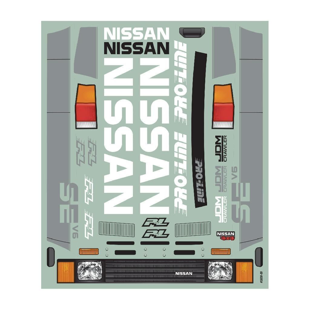 Proline 1/10 1987 Nissan Hardbody D21 Clear Body 12.3In (313mm) Wb Cr
