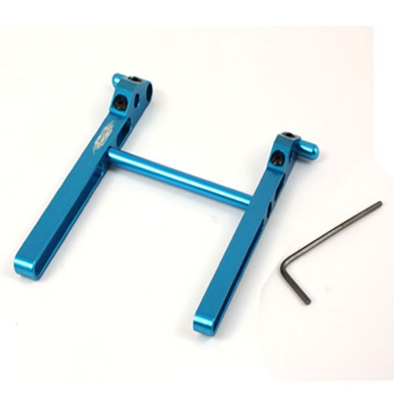 Yeah Racing Aluminum Transmitter Stand For JR, Spektrum Stick Transmitter (BU)