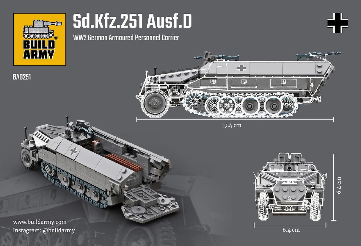 Build Army Sd. Kfz. 251 Ausf.D