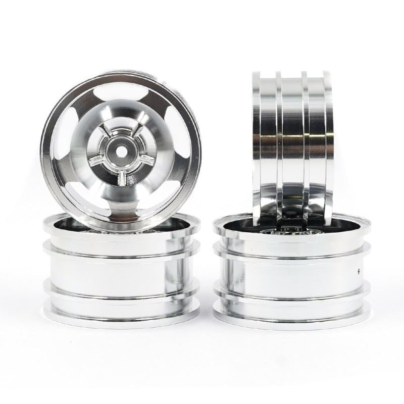 Yeah Racing Aluminum Cnc Rim Set (4Wd) For Tamiya Tt-02B Top Force Super Avante (Td4)