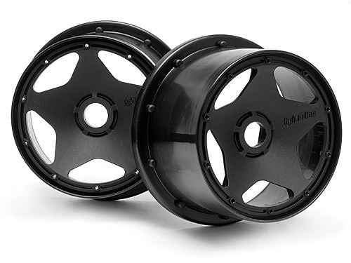 HPI Super Star Wheel Black (120 X 75mm/2Pcs)