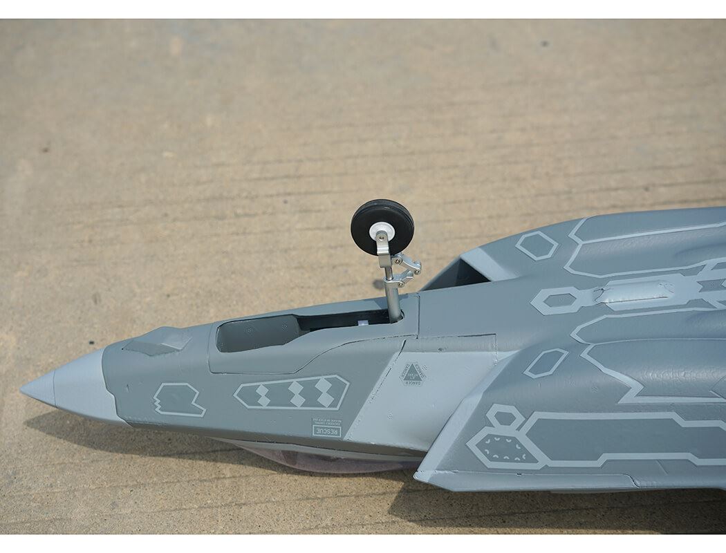 Xfly 64Mm F-35 Lightning Edf 750Mm With Retract Without Tx/Rx/Batt