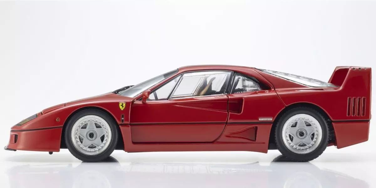Kyosho 1:18 Ferrari F40 Lw Red Nigel Mansell Die-Cast Collection