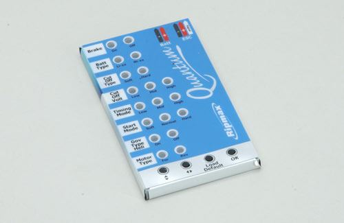 Ripmax Quantum II ESC Program Card