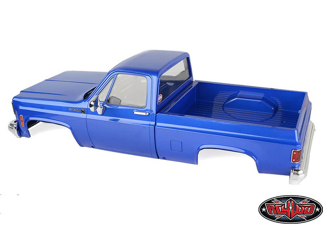 Rc4Wd Chevrolet K10 Scottsdale Hard Body Complete Set (Blue)