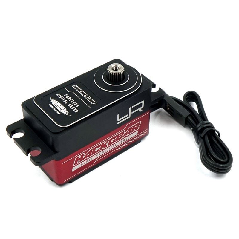 Yeah Racing Aluminum Case Low Profile Digital High Speed Coreless Servo For 1/10 RC Red