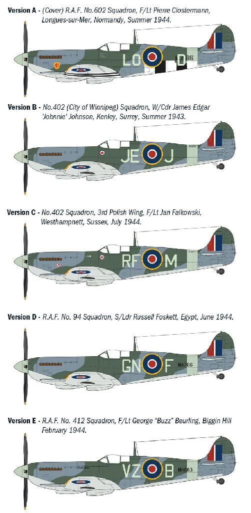 Italeri Spitfire Mk. Ix Aces