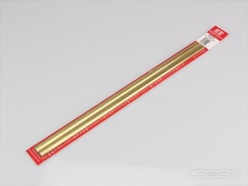 KS 300mm Shapes: Small Brass Oval Tube (Pk2)