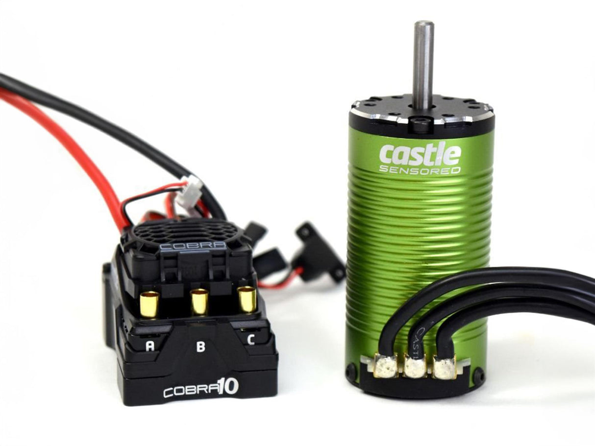 Castle Creations Cobra 10╢ 6S Max, 25.2V Max, 8A Peak Bec W/1415-2400Kv 5Mm S