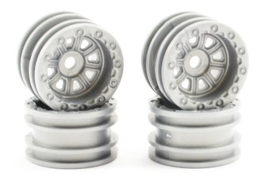 FTX OUTBACK MINI WHEEL SET - GREY (4PC)