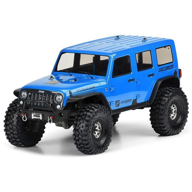 Proline 1/10 Jeep Wrangler Unlimited Rubicon Clr Body 12.8In Wb Trx-4