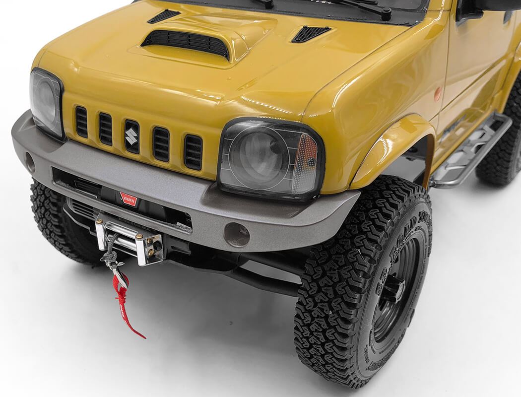 RC4WD KRUG FRONT BUMPER W/WINCH MOUNT FOR MST 1/10 CMX W/ JIMNY J3 BODY