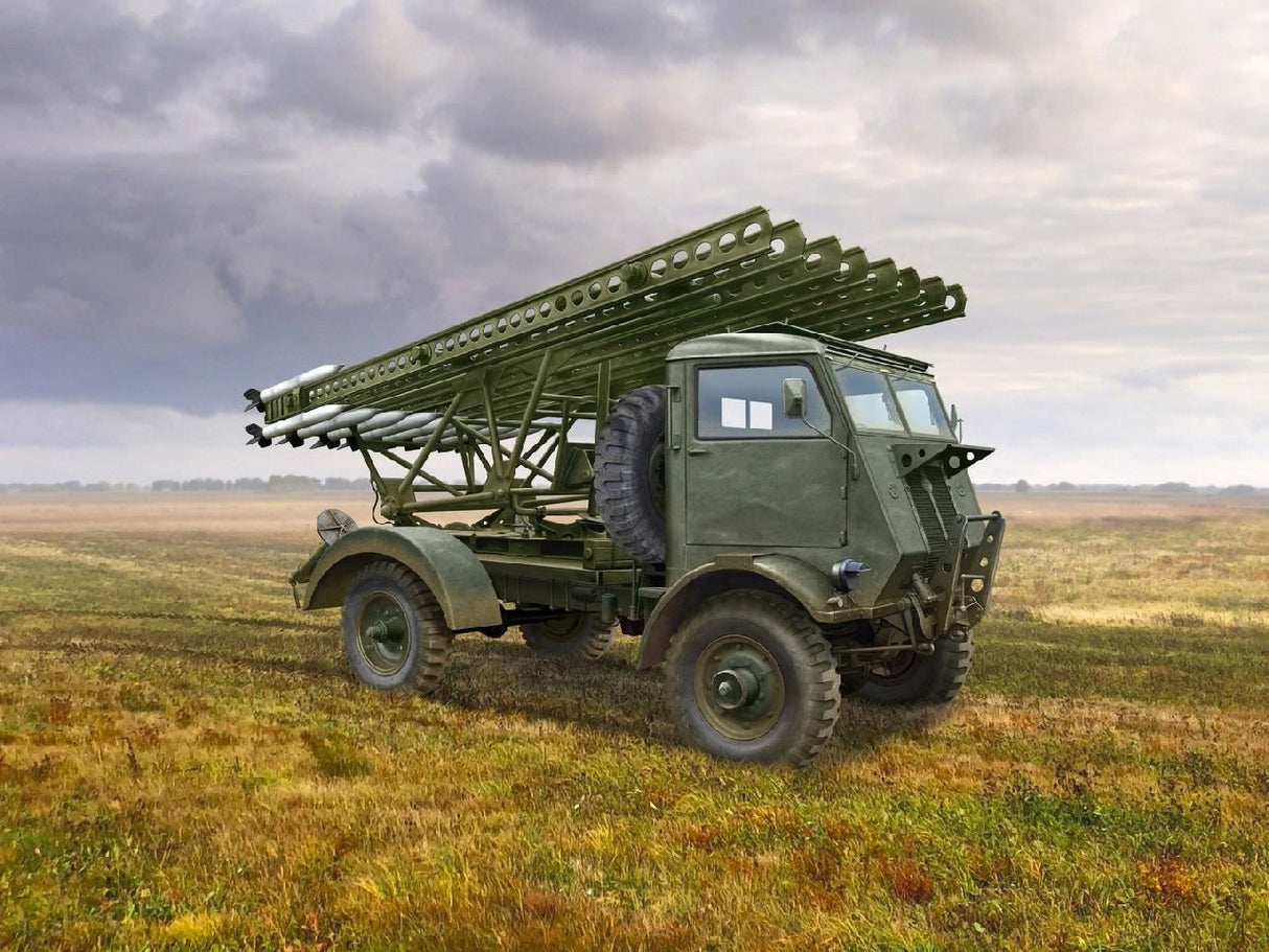 Icm Bm-13-16 On W.O.T. 8 Chassis, Wwii Soviet Mlrs