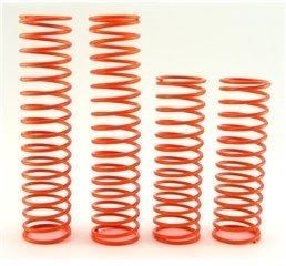 HOBAO HYPER BIG BORE SHOCK SPRINGS ORANGE (4) 95MM 0.5KGF/CM