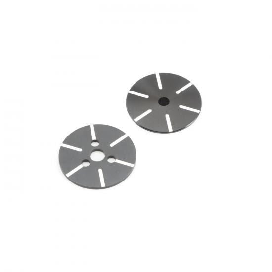 TLR Grooved Slipper Plate Set: 22-4 2.0