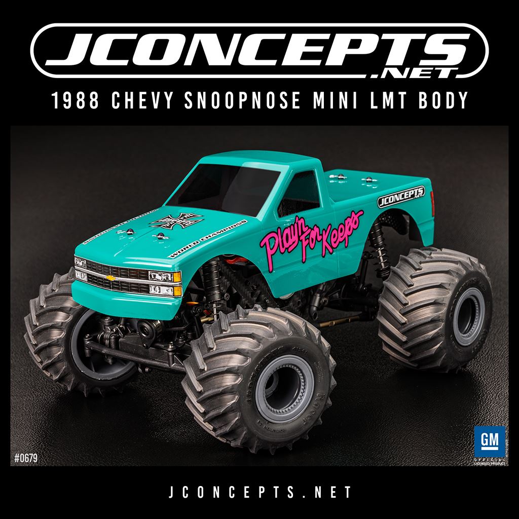 1988 Chevy Snoopnose Body (Fits - Mini Lmt)