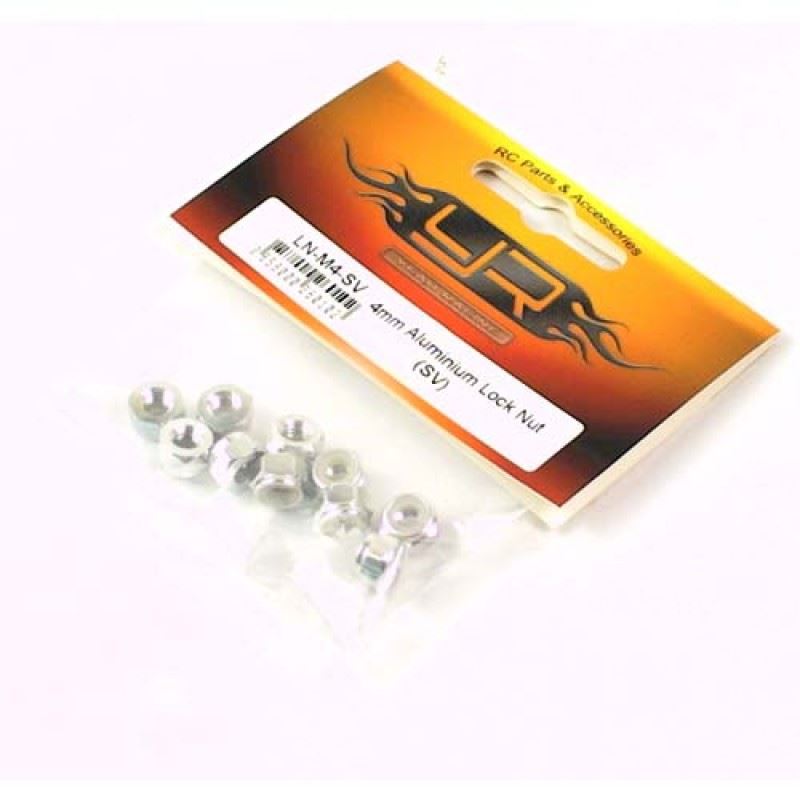 Yeah Racing 4mm Aluminium Lock Nut (SV)