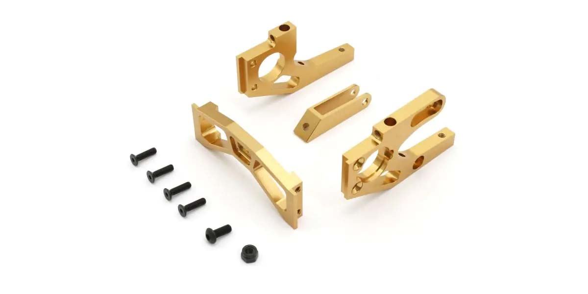 Rear Axle Mount Kyosho Ep Fantom 4Wd Ext - Gold