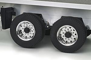 Tamiya Chrome Trailer Rim
