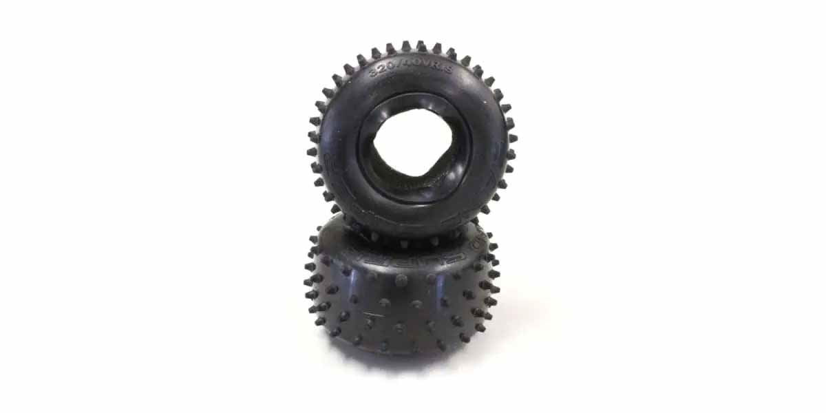 Kyosho Turbo Optima Medium Tires 43X86X40Mm (2) - Pin Type