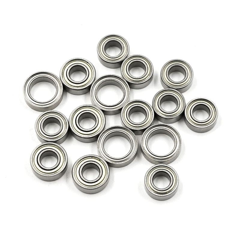 Yeah Racing Steel Bearing Set (16pcs) For Tamiya TT02