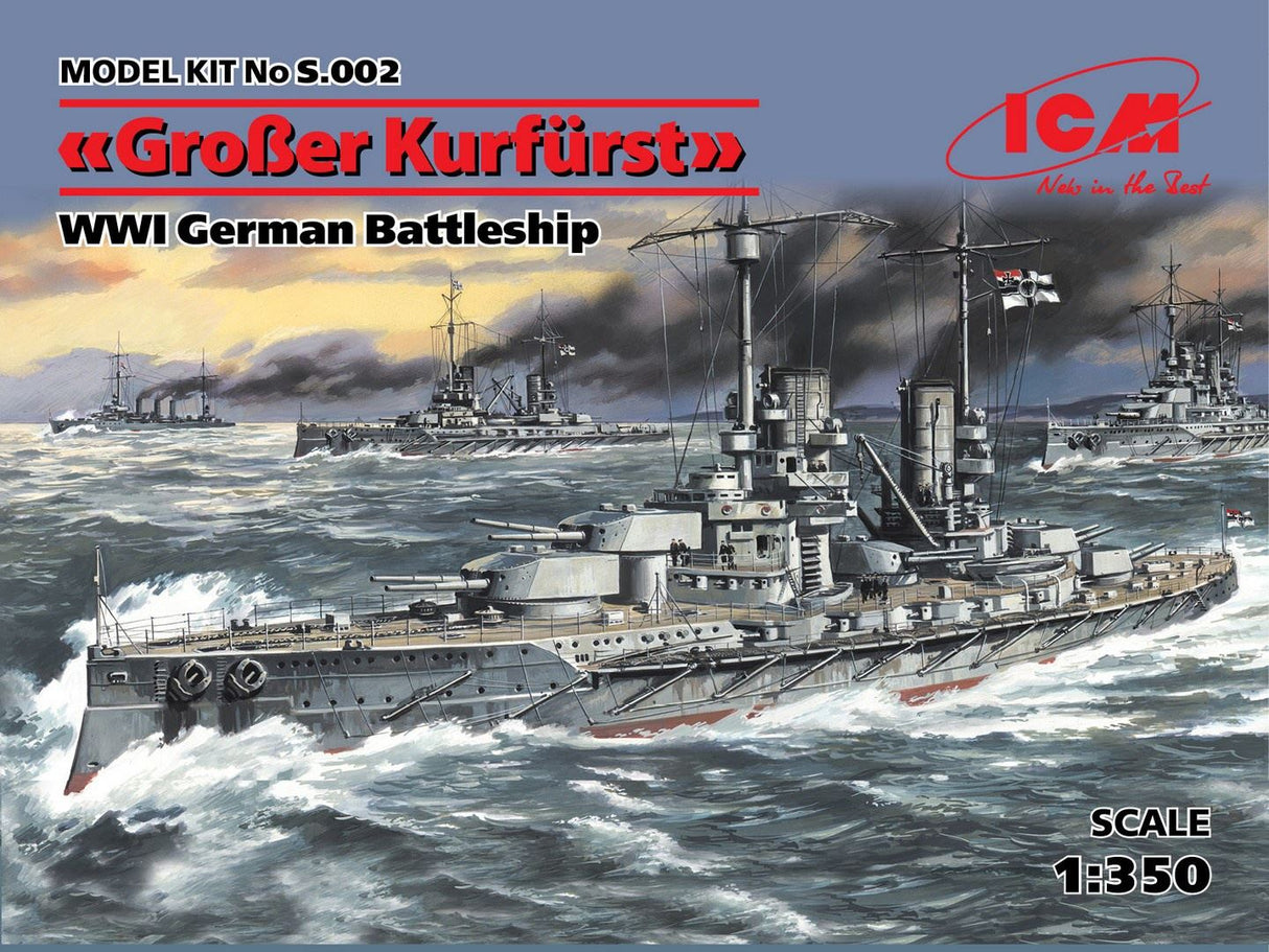 Icm 'Großer Kurfürst', Wwi German Battleship