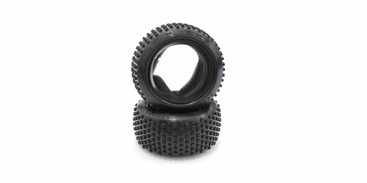 Kyosho Turbo Optima Soft Tires 50X83X36Mm (2) - Block Type