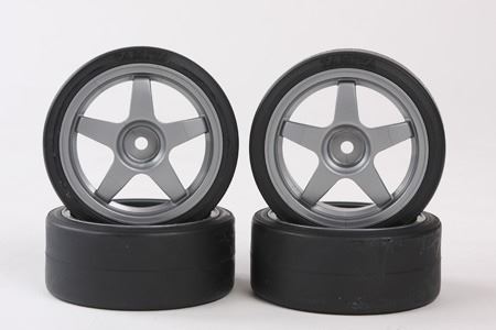 Tamiya Tires (4Pcs) For 58392