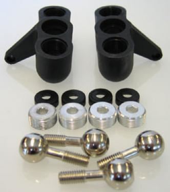 Schumacher L/R Knuckle Arm Complete Set