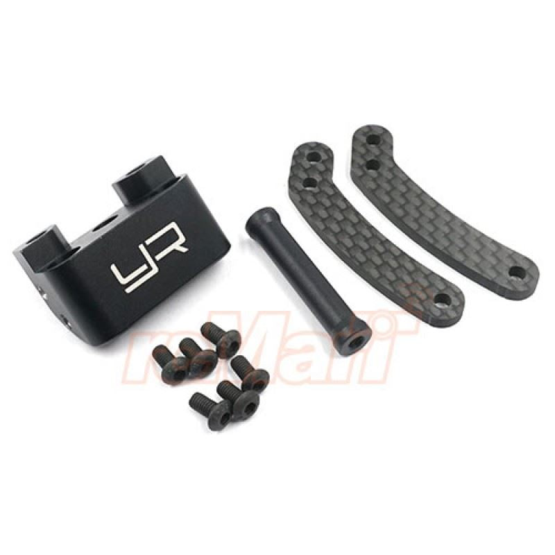 Yeah Racing Aluminum Front Bumper for Tamiya SW-01 Black