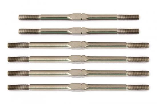 ASSOCIATED FT TITANIUM TURNBUCKLE SET RC10T6.1