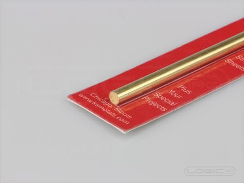 K&S Brass Rod 4.76 x 305mm (3/16 x 12")