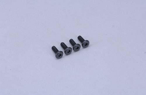 XTM Racing Backplate Bolt(3x8mm/Pk4)XTM247 Pro