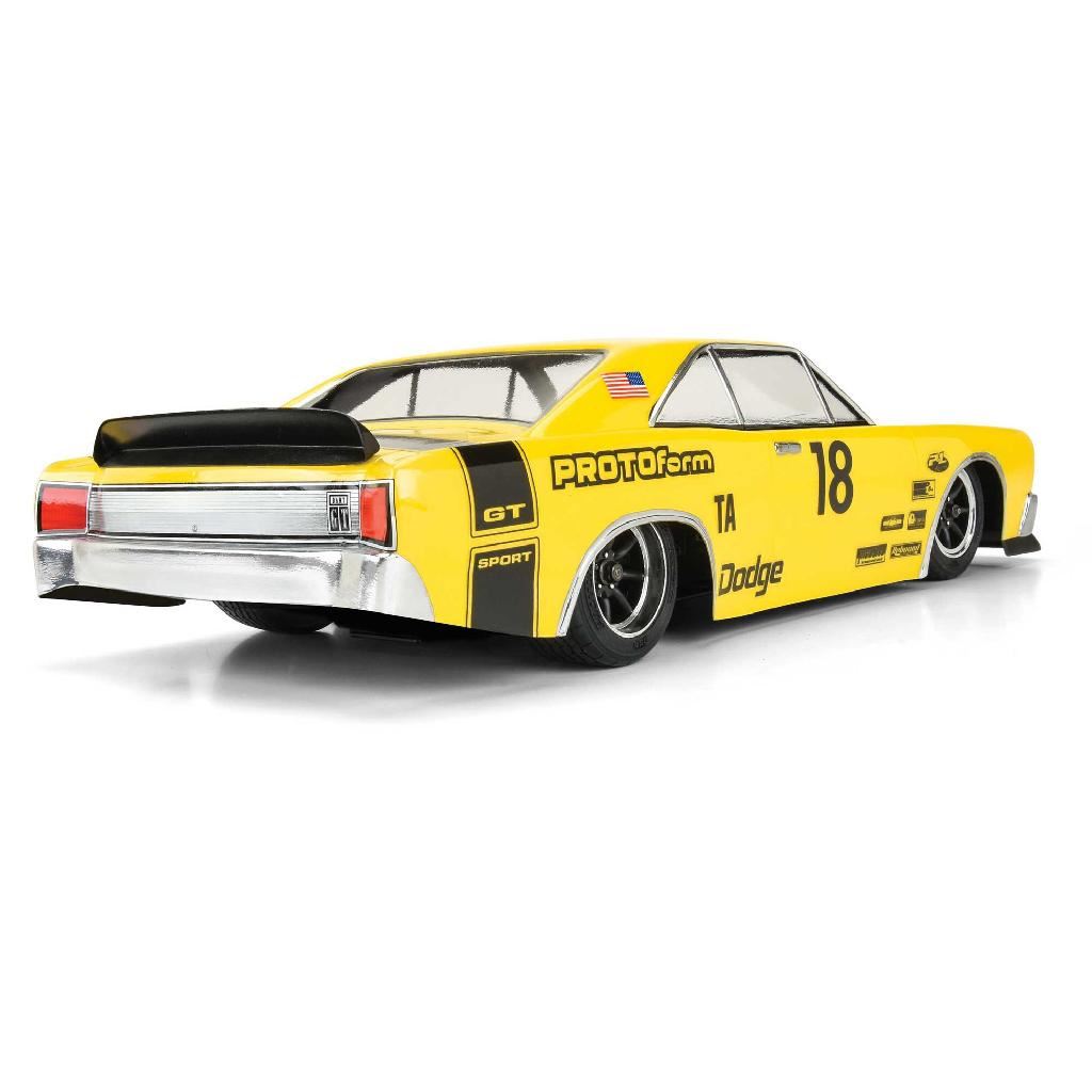 PRM 1/10 1967 Dodge Dart Clear Body: Vintage Trans-Am
