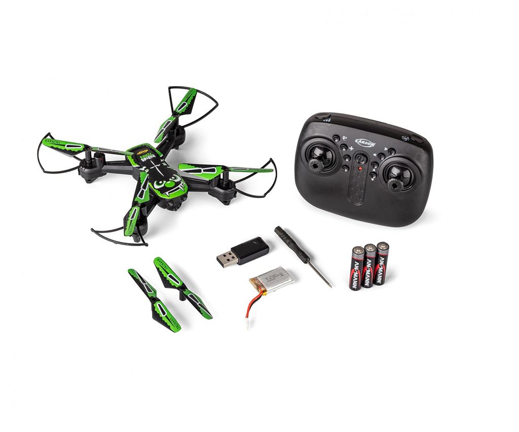 Carson X4 Quadcopter Toxic Spider 2.0 100% RTF