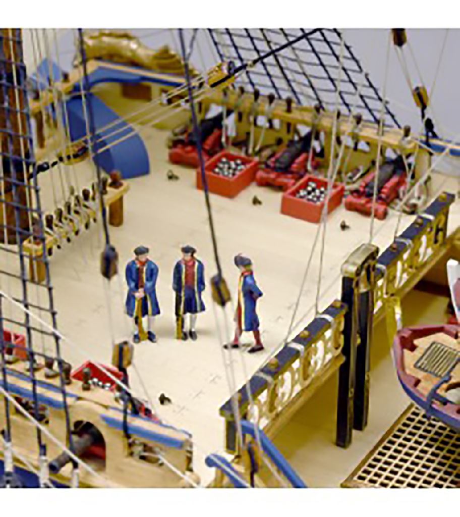 Artesania 1/72 LE SOLEIL LOUIS XIV´S FLAGSHIP with FIGURINES