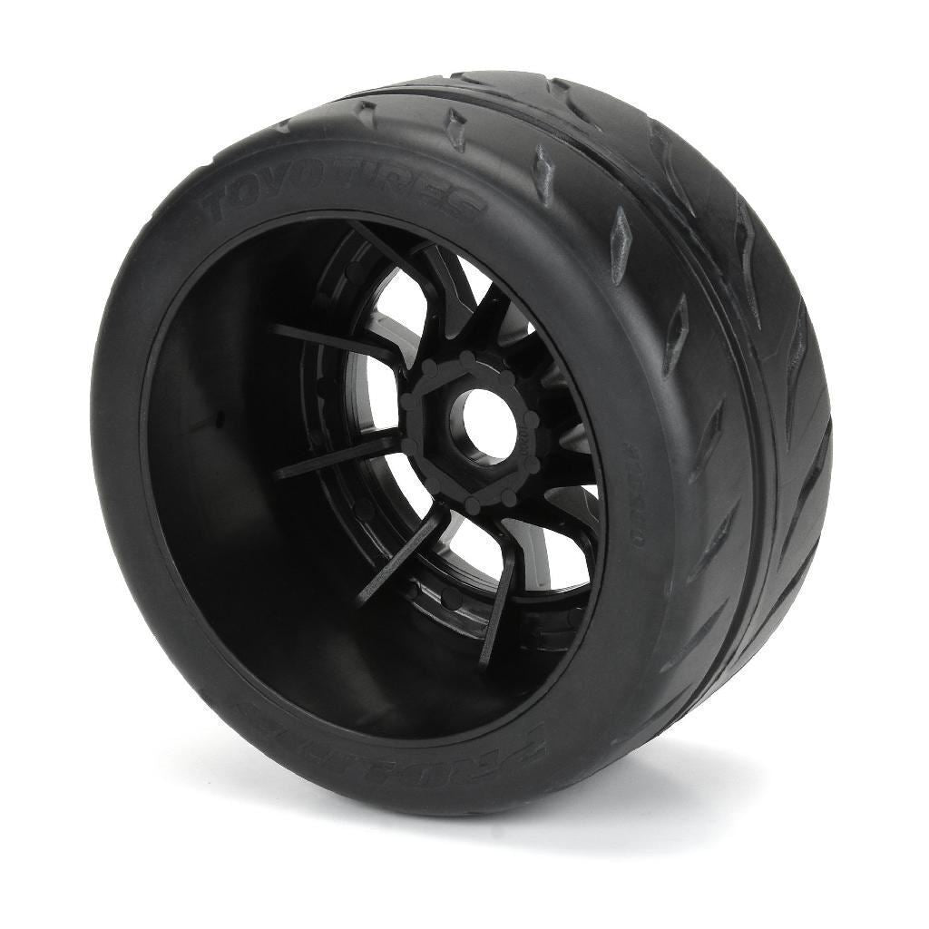 Proline 1/7 Toyo Proxes R888R S3 Rear 53/107 2.9In Belted Mtd 17mm Sp