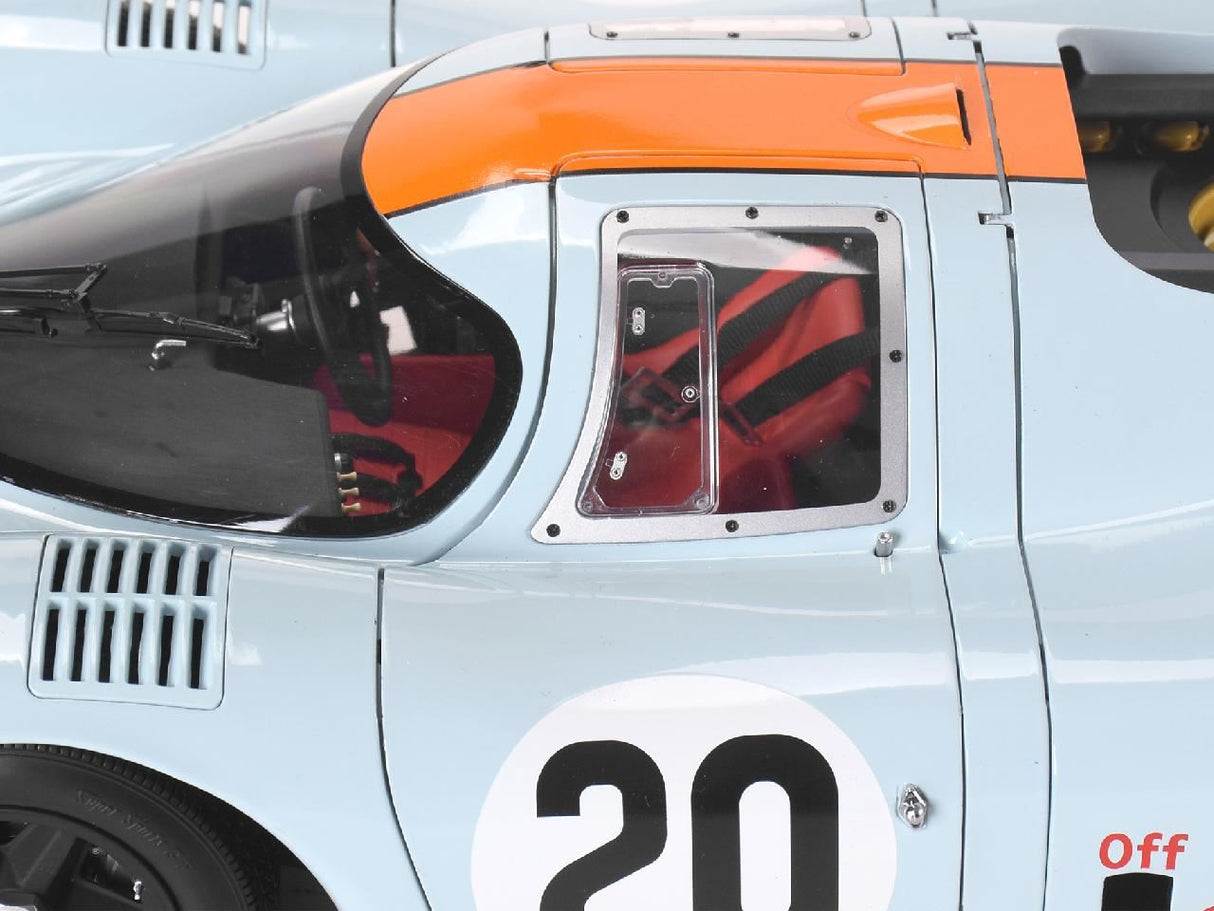 Ixo (Parent) Porsche 917 Kh #20 Gulf Livery 1/8 Scale Full Metal Kit