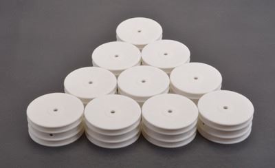 Schumacher Wheel Front 4WD - White - 5 Pairs