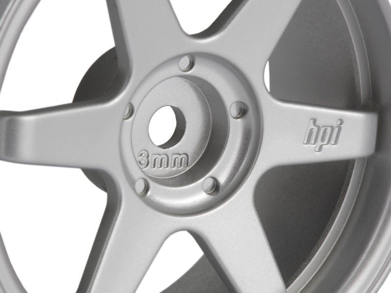 Te37 Wheel 26Mm Matte Chrome (3Mm Offset)