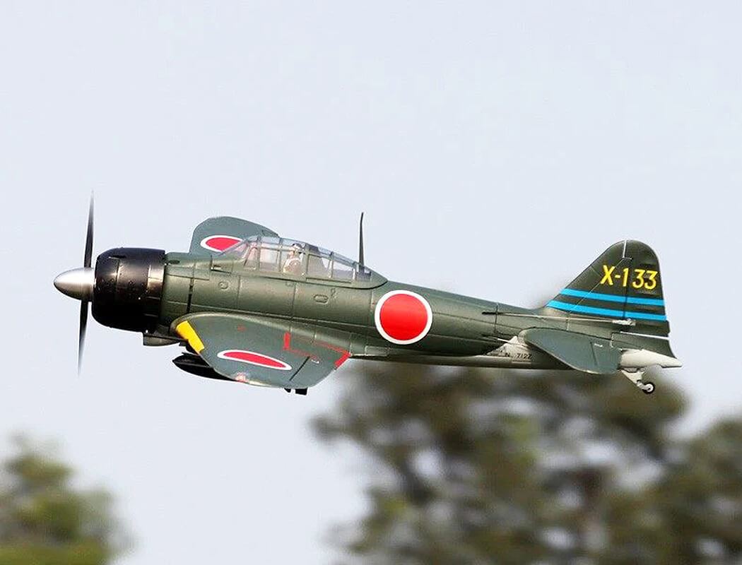 Fms 1400Mm A6M3 Zero Pnp Green