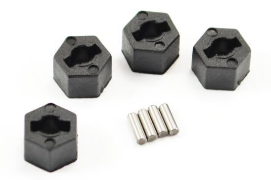 FTX OUTBACK MINI WHEEL HEX SET W/PINS