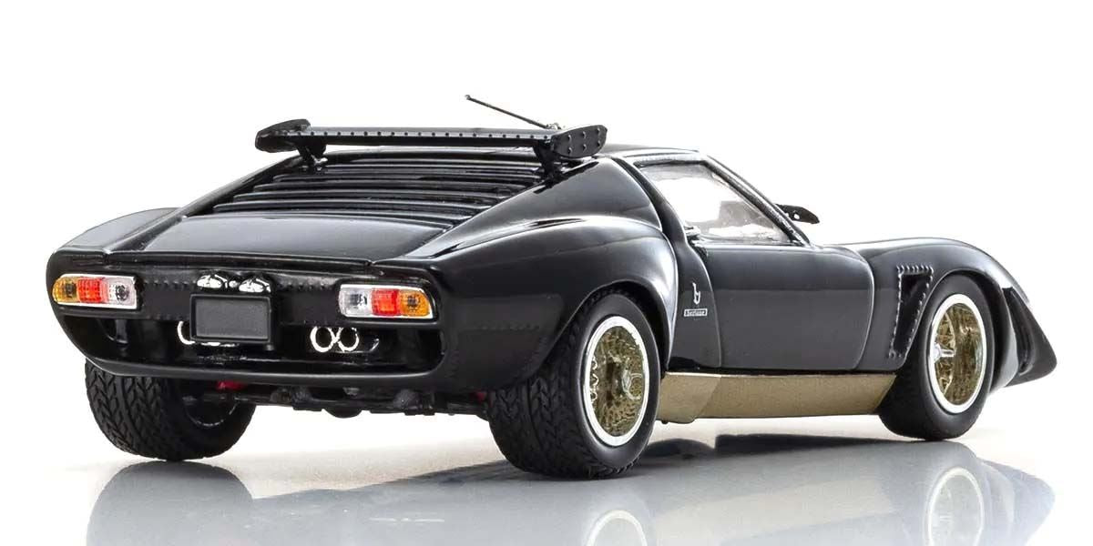 Kyosho 1:43 Lamborghini Miura Svr 1970 Black-Gold