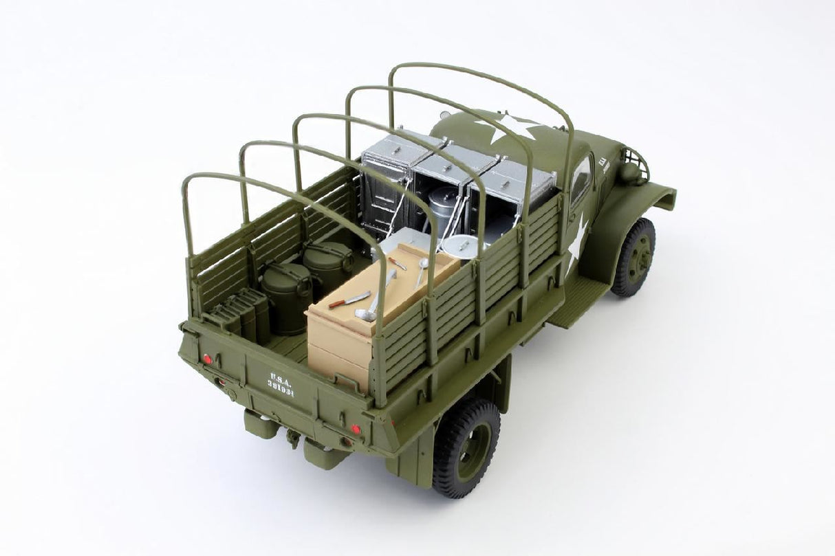 Icm Wwii U.S. Army Kitchen Truck With Accessories