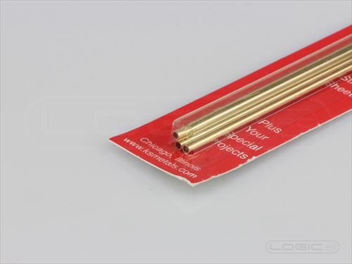 K&S Brass Tube - 2.38 x 305mm (3/32 x 12")