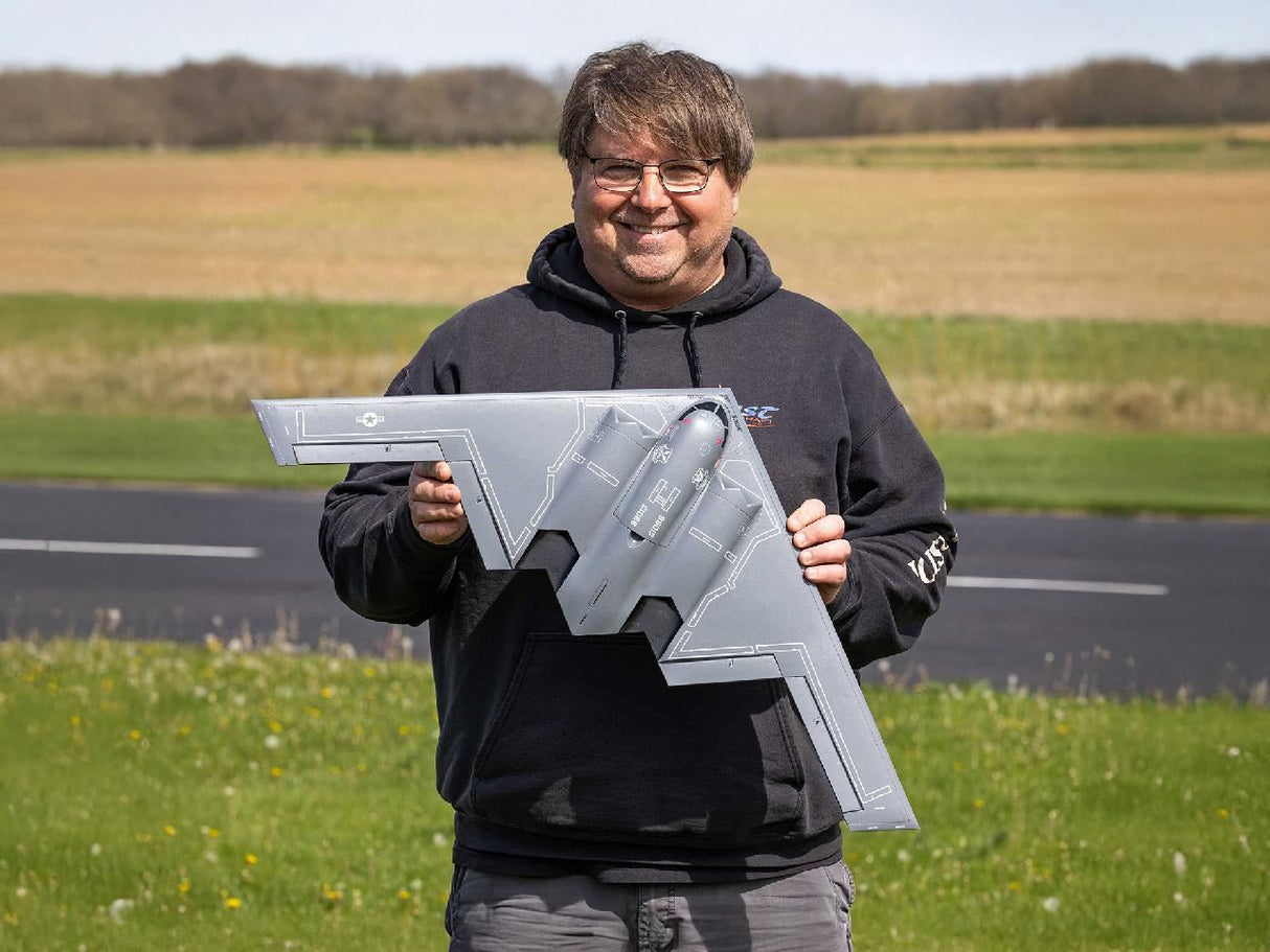 E Flite Micro B-2 Spirit Of America Twin 30Mm Edf Bnf Basic