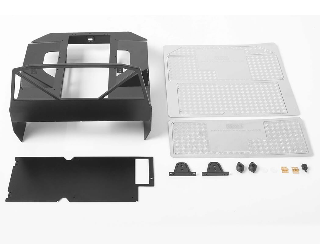 RC4WD METAL REAR BED FOR MOJAVE BODY & AXIAL I & II (STYLE A)