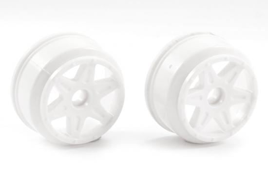 FTX COMET DESERT BUGGY /SHORT COURSE FRONT WHEEL WHITE